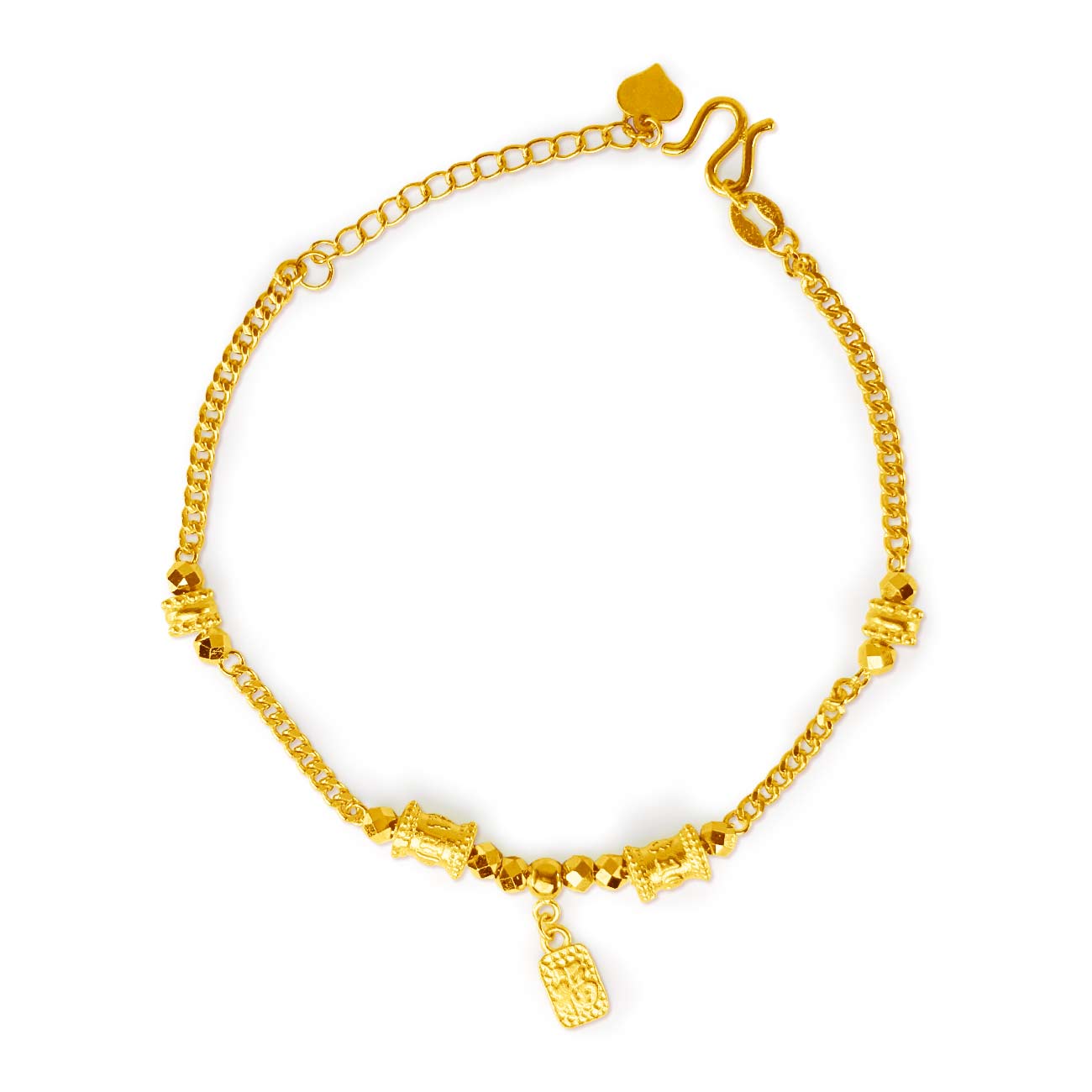 納福轉經筒手鍊-億樺金飾 Ewan-Gold丨純金手環手鍊