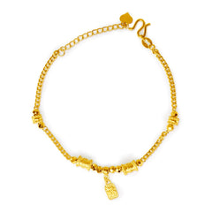 納福轉經筒手鍊-億樺金飾 Ewan-Gold丨純金手環手鍊