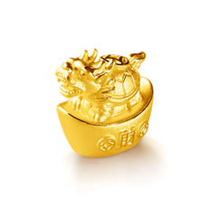招財元寶龍龜-億樺金飾 Ewan-Gold丨造型擺件、純金動物造型、開運擺件