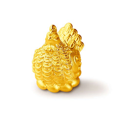 幸運招財金雞母-億樺金飾 Ewan-Gold丨造型擺件、純金動物造型、開運擺件