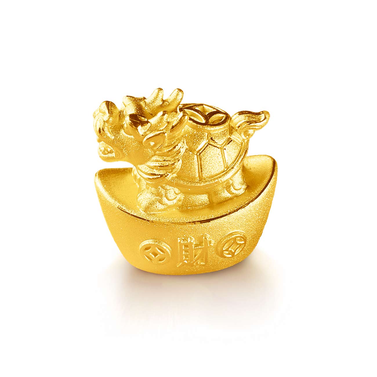 招財元寶龍龜-億樺金飾 Ewan-Gold丨造型擺件、純金動物造型、開運擺件