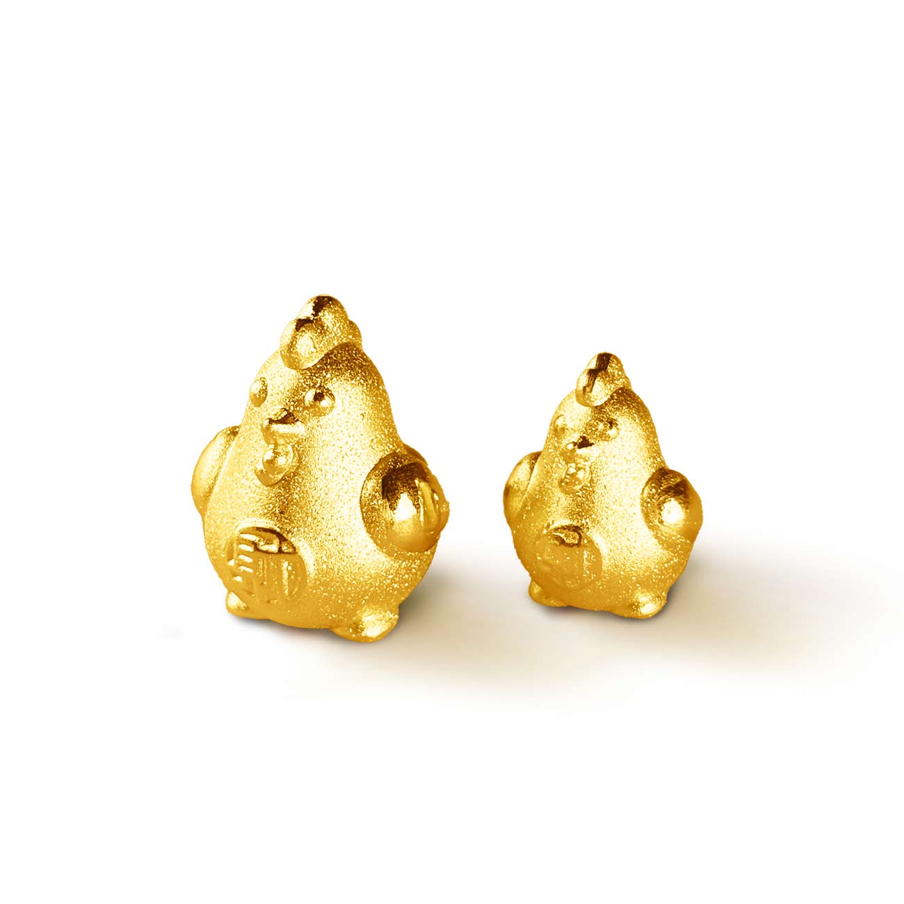 幸運招財小金雞-億樺金飾 Ewan-Gold丨造型擺件、純金動物造型、開運擺件